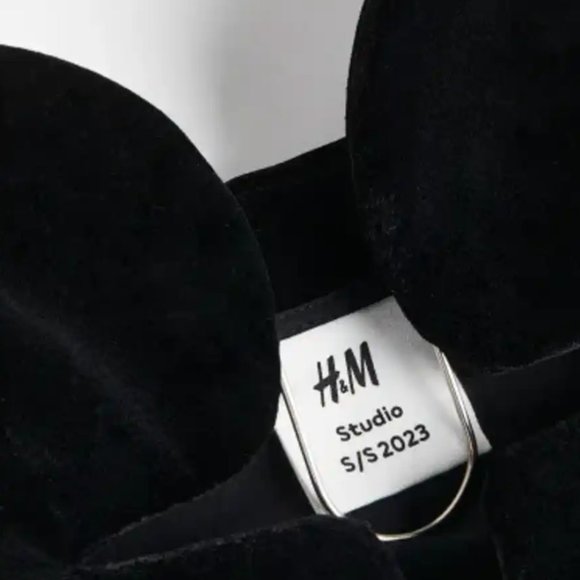 H&M Studio Collection 2023 Velvet bustier - Picture 4 of 8